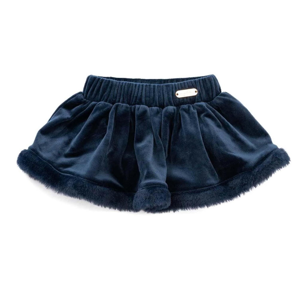 Rok donkerblauw Blauw
