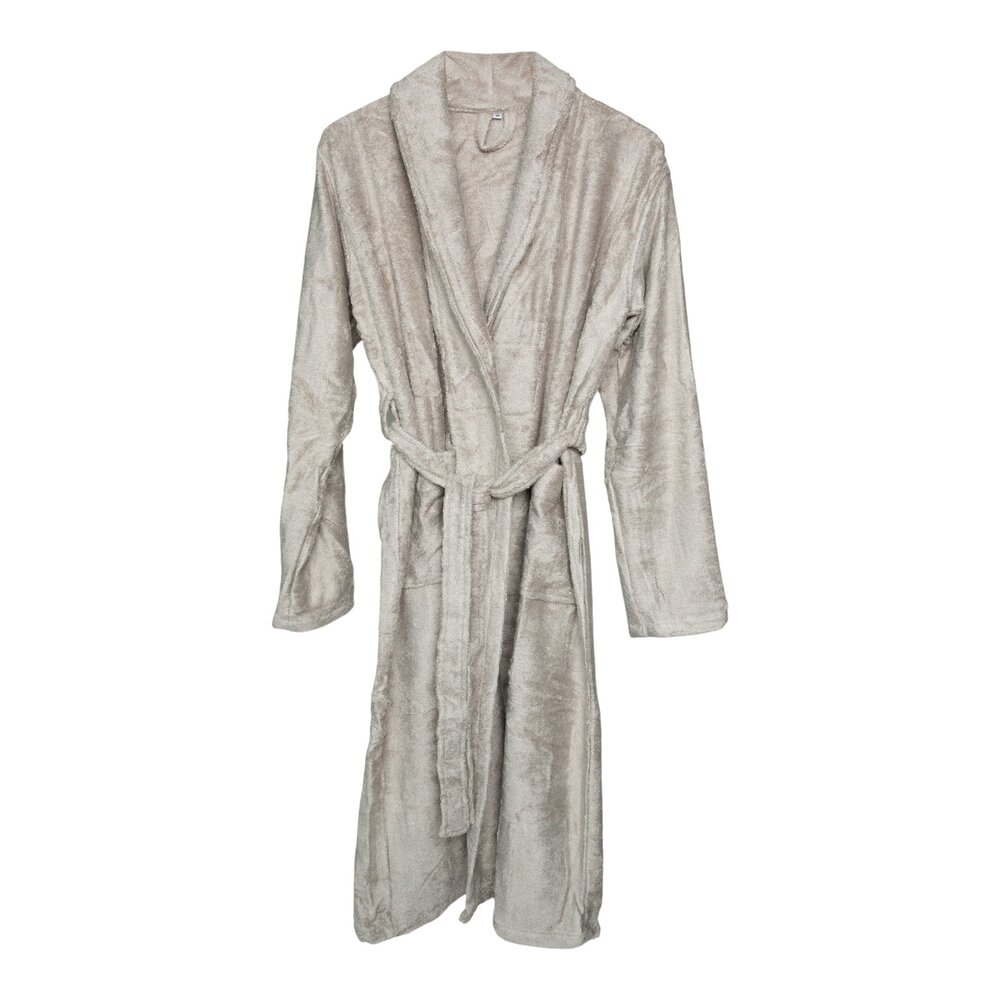 Badjas Large volwassenen Feather Grey