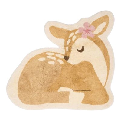 Vloerkleed - 103x110 cm Hert