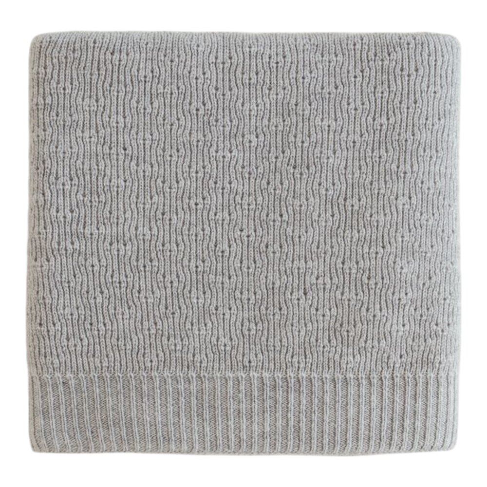 Deken Bibi Grey melange