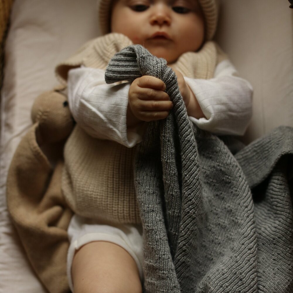 Deken Dora Grey melange