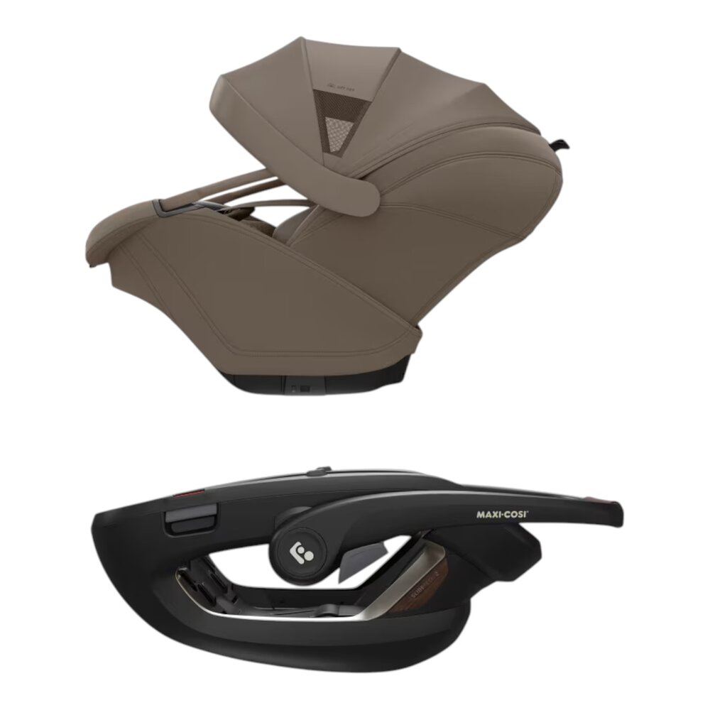 Autostoel Coral slide pro Oak truffle