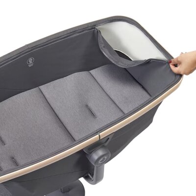 Alba alles-in-één wieg, ligstoel en kinderstoel beyond graphite