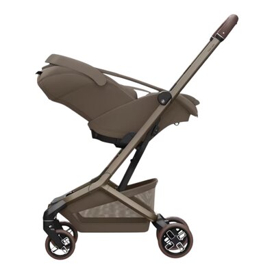 Autostoel Coral slide pro Oak truffle