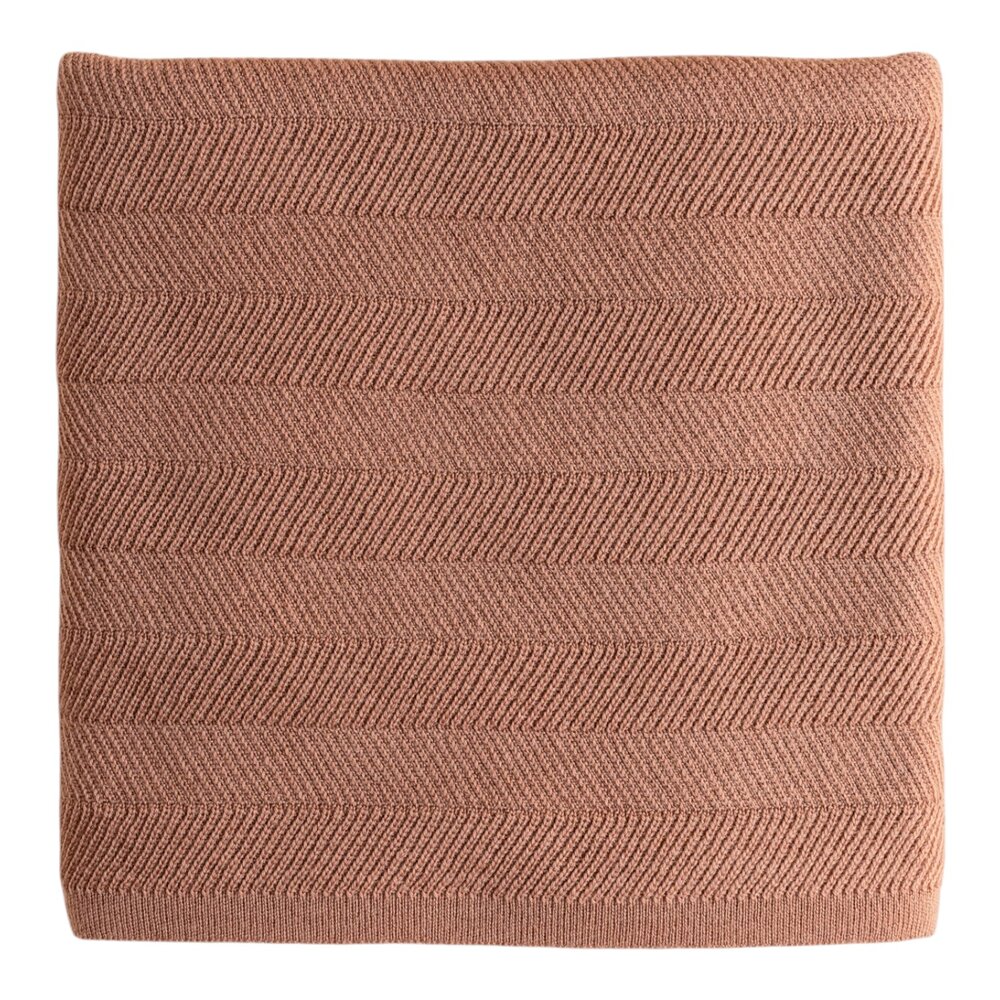 Deken Freddie terracotta