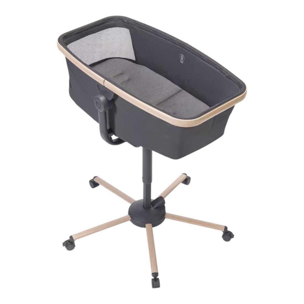 Alba alles-in-één wieg, ligstoel en kinderstoel beyond graphite
