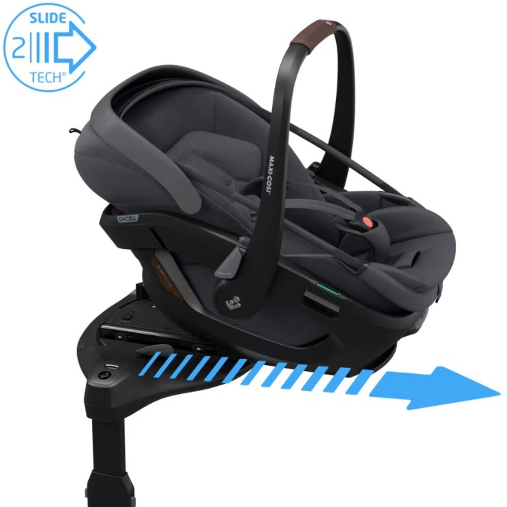Autostoel Coral slide pro Moon graphite Autostoel Coral slide pro Moon graphite