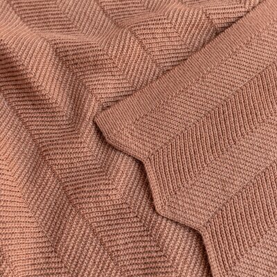 Deken Freddie terracotta