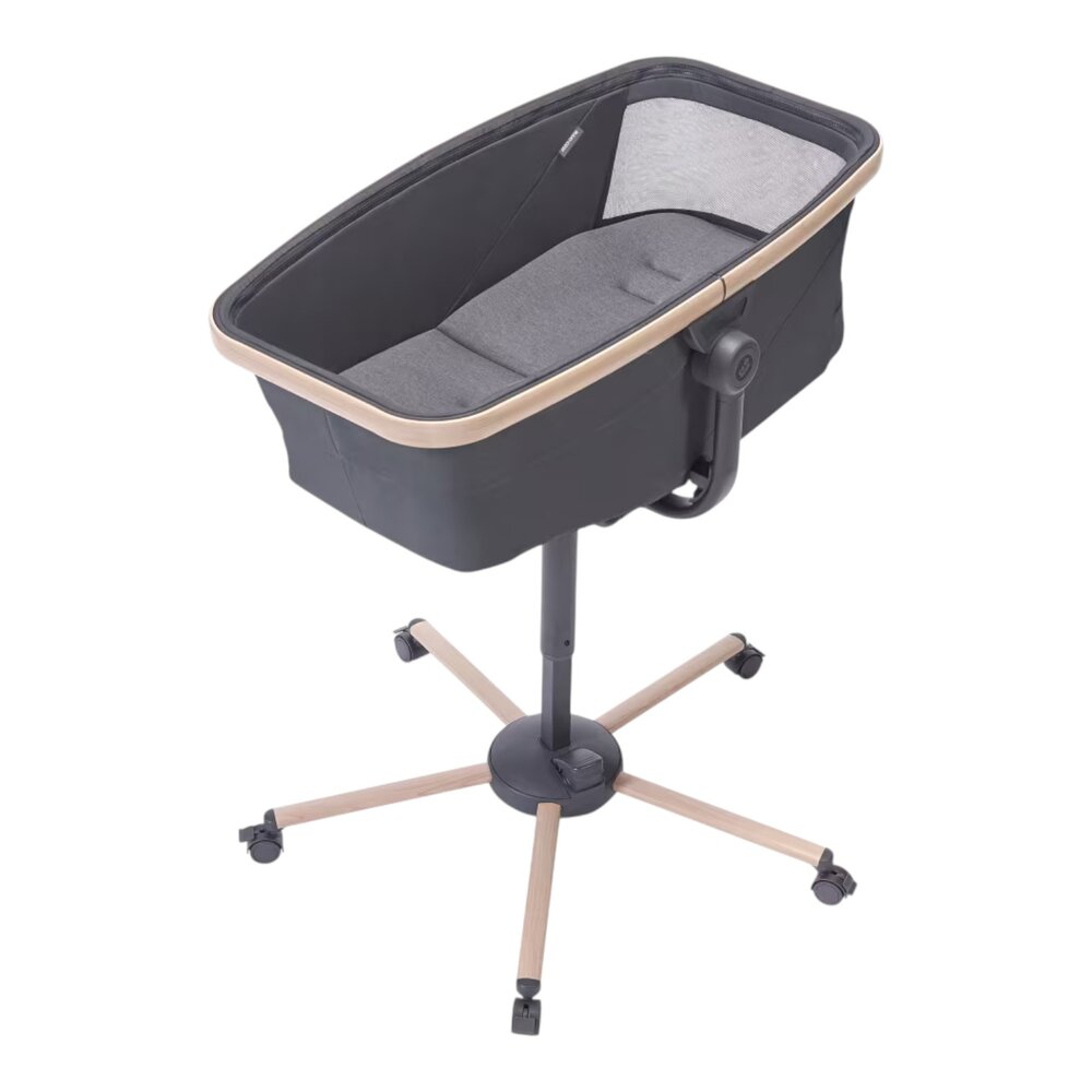 Alba alles-in-één wieg, ligstoel en kinderstoel beyond graphite