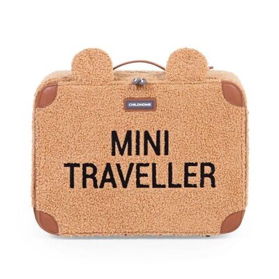 Mini Traveller Kinderkoffer Teddy Brown