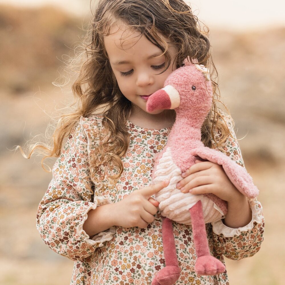 Knuffel Flamingo 35 cm GRS Safari Friends