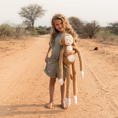 Knuffel Aap XL GRS Safari Friends