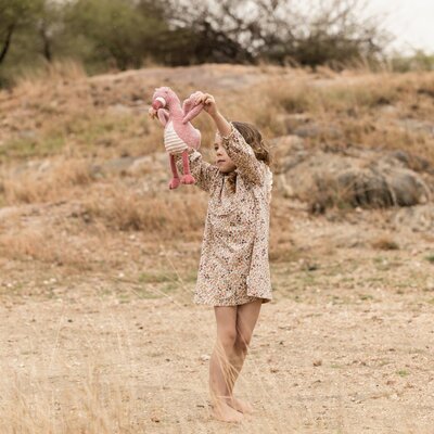 Knuffel Flamingo 35 cm GRS Safari Friends