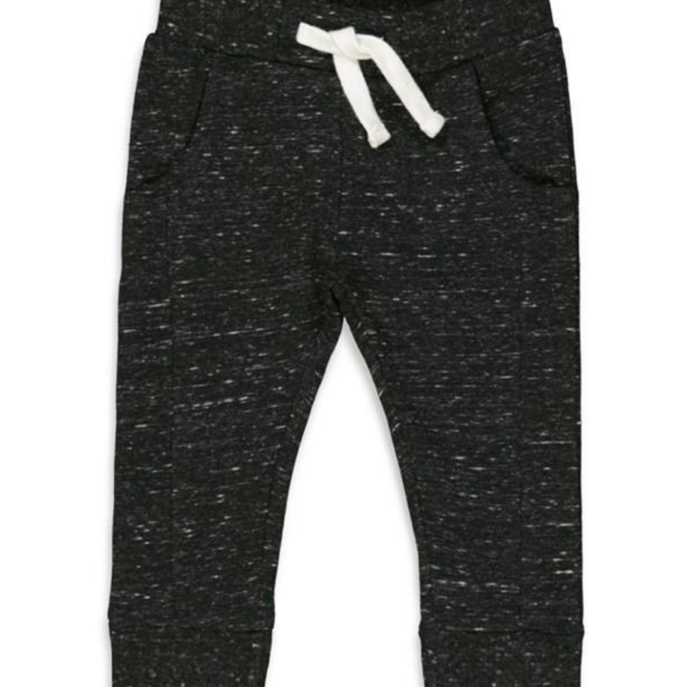 Broek antraciet met spikkel Anthracite