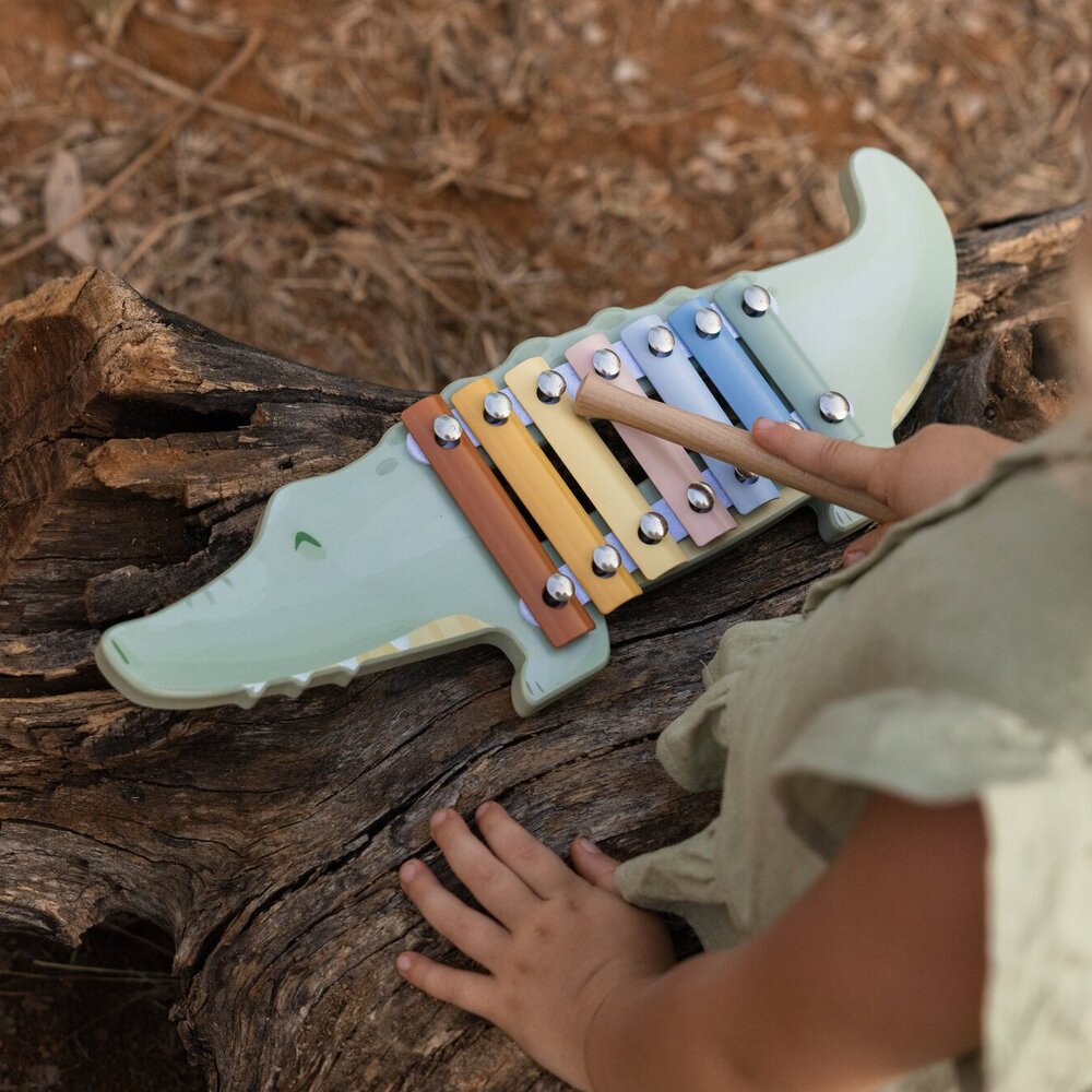 Xylofoon - Krokodil FSC Safari Friends