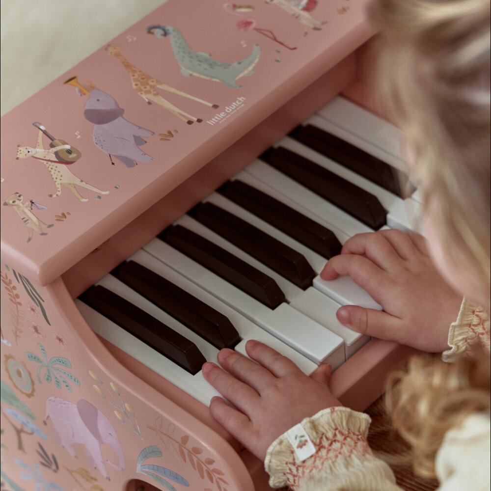 Houten Piano FSC Safari Friends