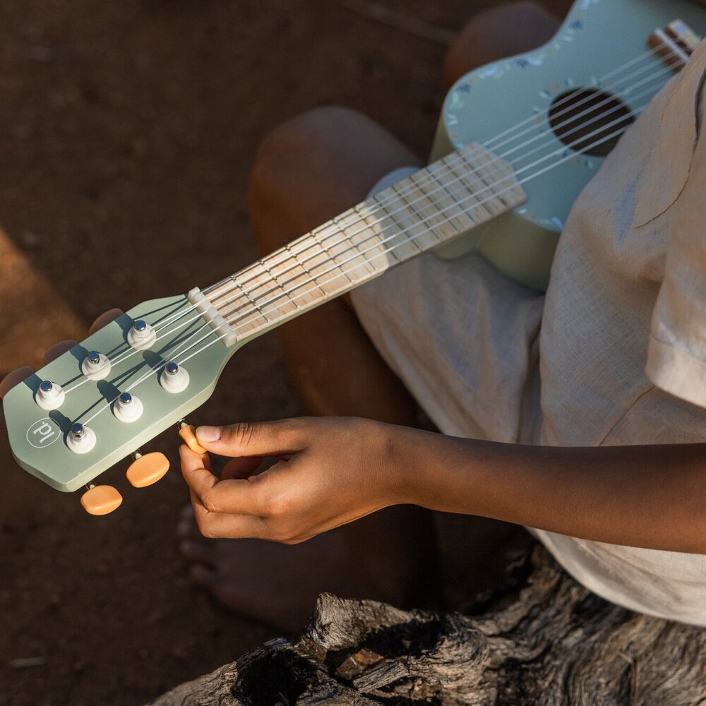 Houten gitaar - Groen FSC Safari Friends