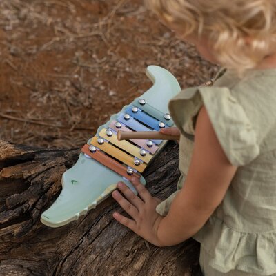 Xylofoon - Krokodil FSC Safari Friends