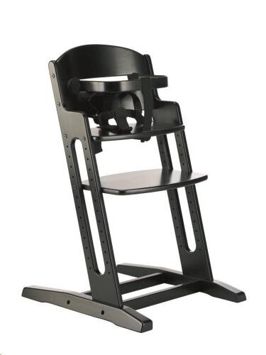 Meegroeistoel dan high chair Zwart