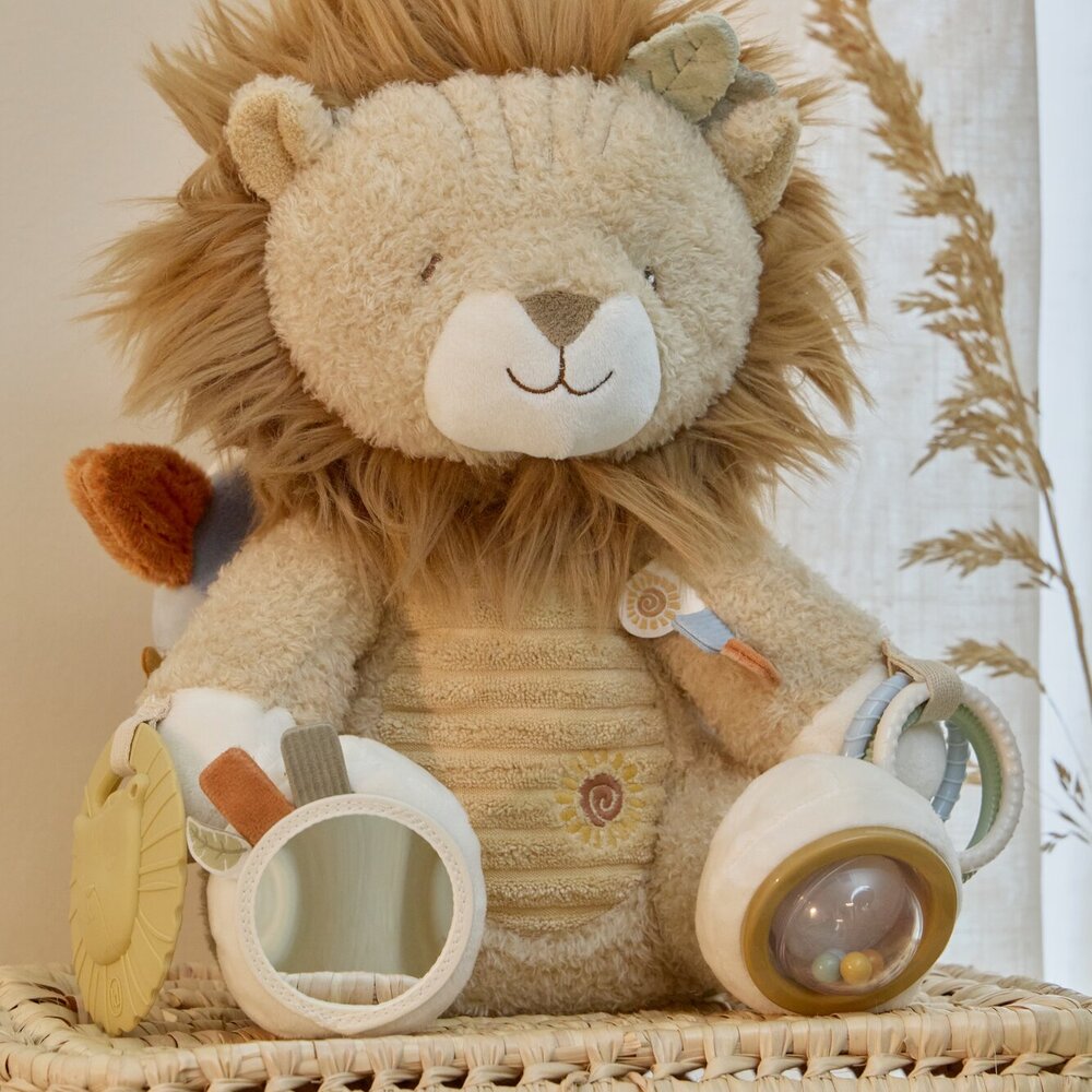 Activiteitenknuffel Leeuw GRS Safari Friends