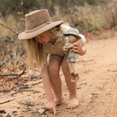 Knuffelpop Jim GRS Safari Friends