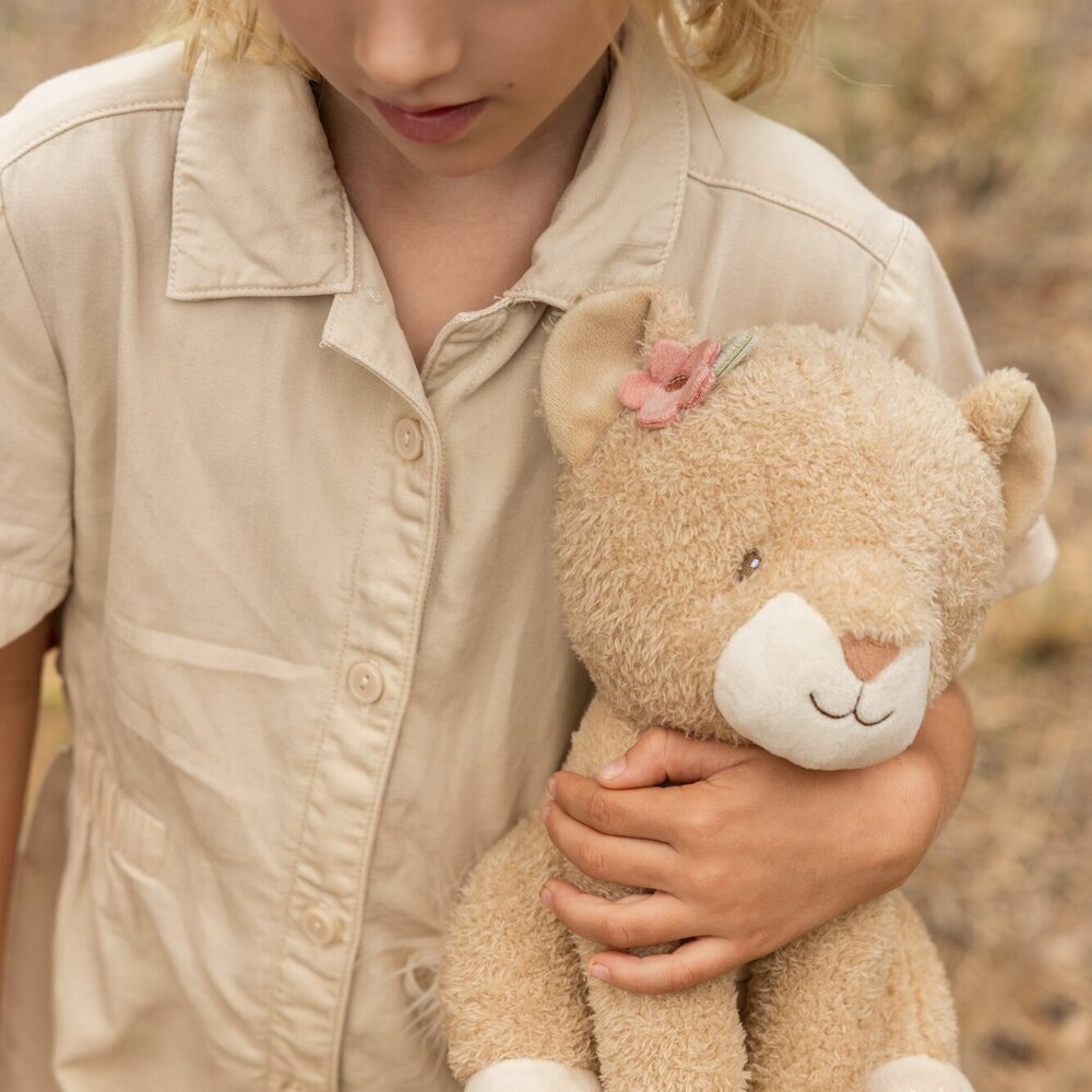 Knuffel Leeuwin 25 cm GRS Safari Friends