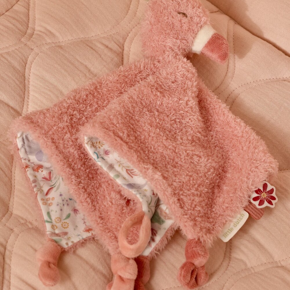 Knuffeldoekje Flamingo GRS Safari Friends