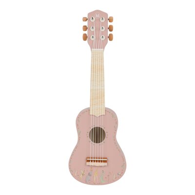 Houten gitaar - Roze FSC Safari Friends