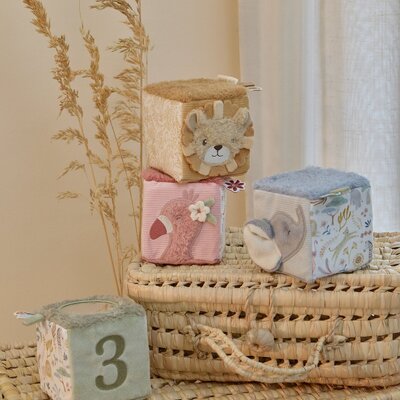 Zachte blokkenset Safari Friends