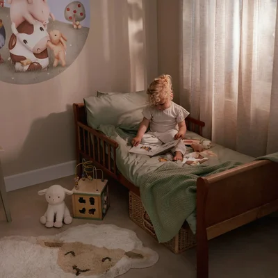 Dekbedovertrek ledikant Little Farm