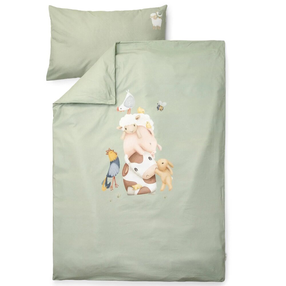 Dekbedovertrek ledikant Little Farm