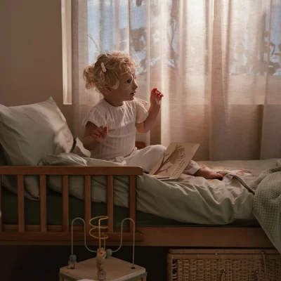 Dekbedovertrek ledikant Little Farm