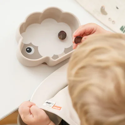 Silicone Stick&Stay kom Sheepy Sand