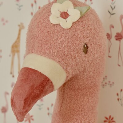 Dierenkop Flamingo GRS Safari Friends