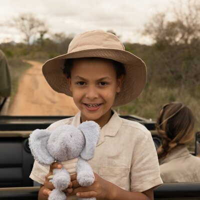 Knuffel Olifant GRS Safari Friends