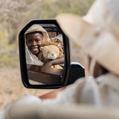 Knuffel Leeuw 25 cm GRS Safari Friends