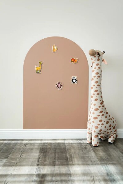 Tix & Mix Magnetic wall board - Brown sugar