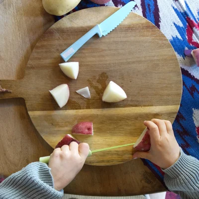 Klyv - Eerste keukenmes voor kinderen Roze