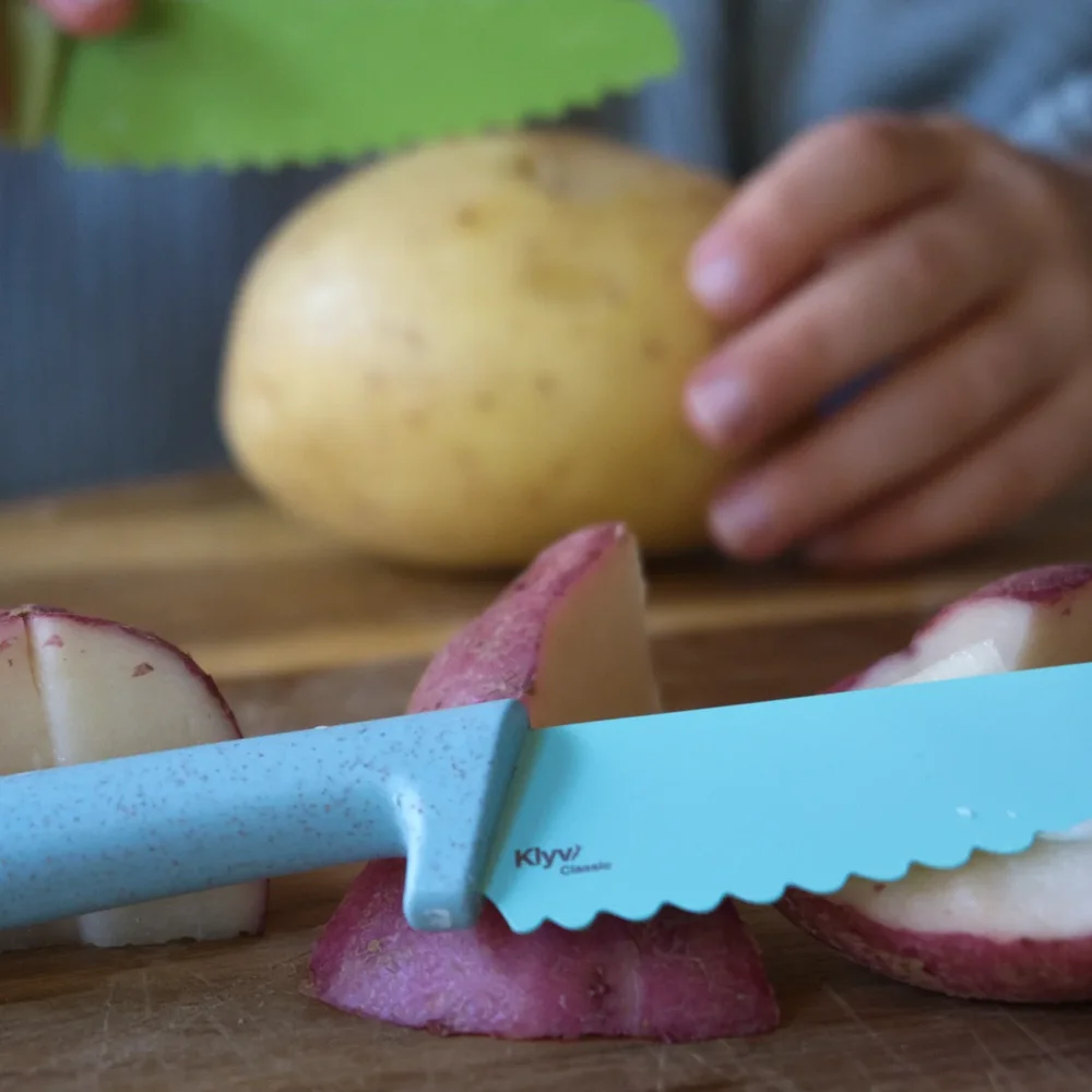 Klyv - Eerste keukenmes voor kinderen Roze