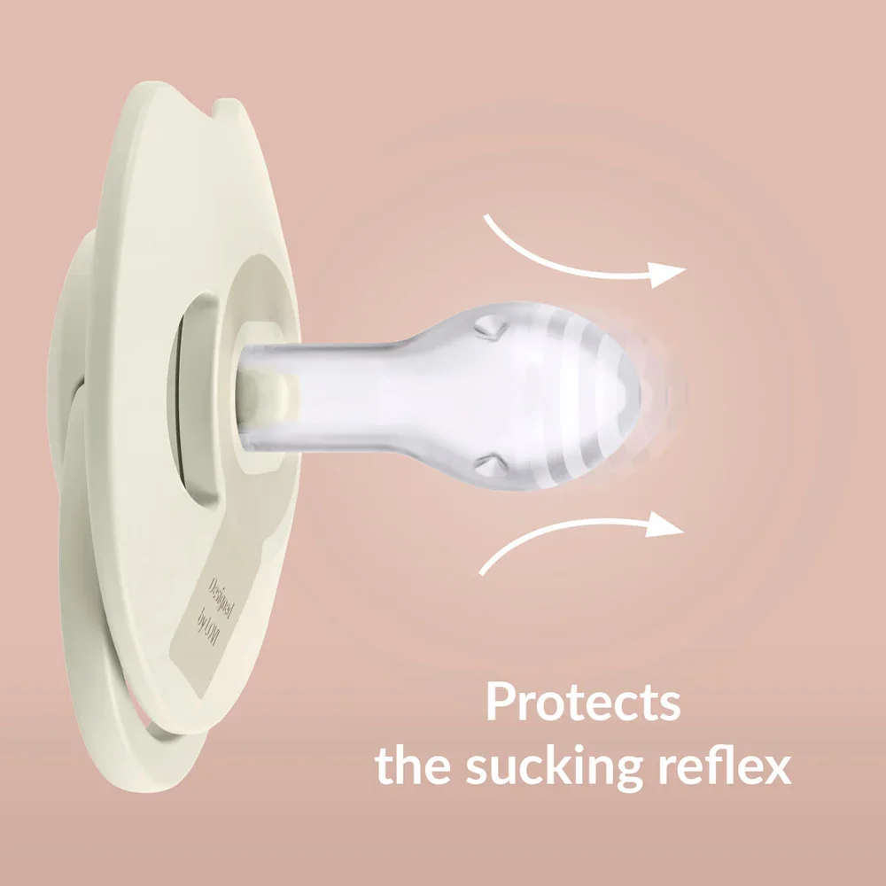 Fopspeen Dynamic 0-6M Prime Glow Ivory/blush