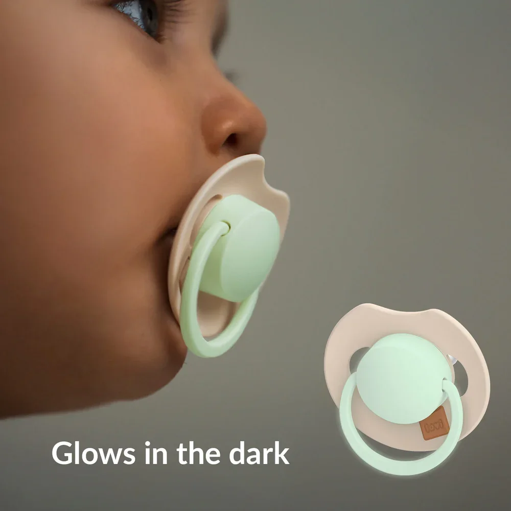 Fopspeen Dynamic 0-6M Prime Glow Ivory/blush