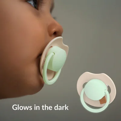 Fopspeen Dynamic 0-6M Prime Glow Ivory/blush