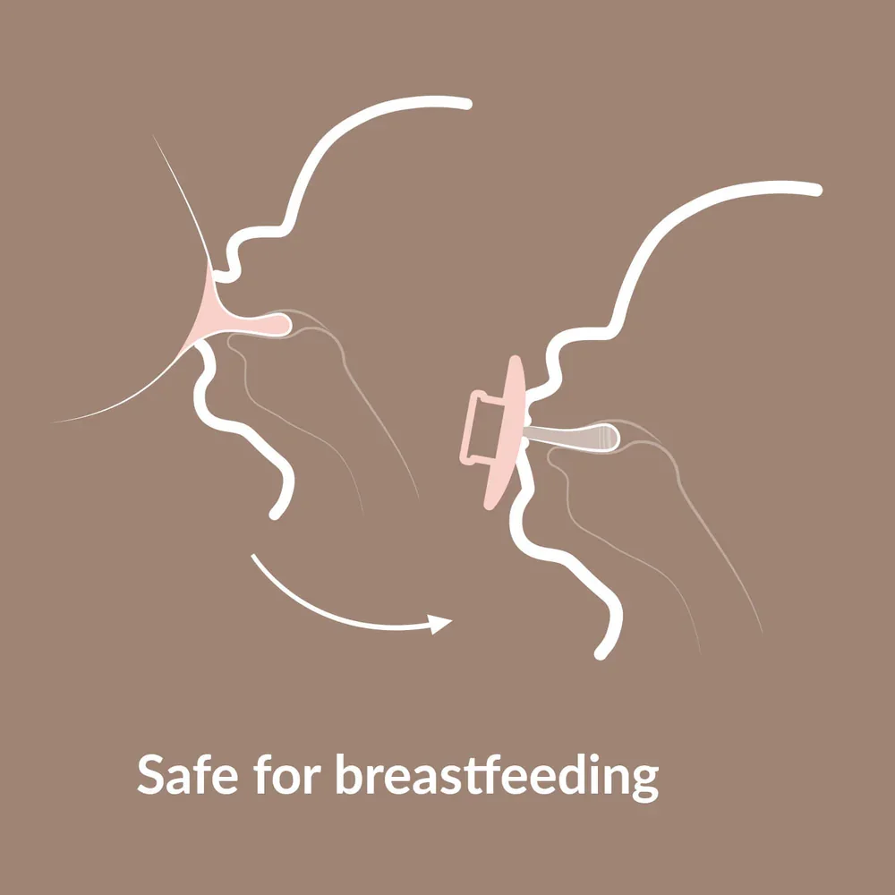 Fopspeen Dynamic 0-6M Prime Glow Ivory/blush