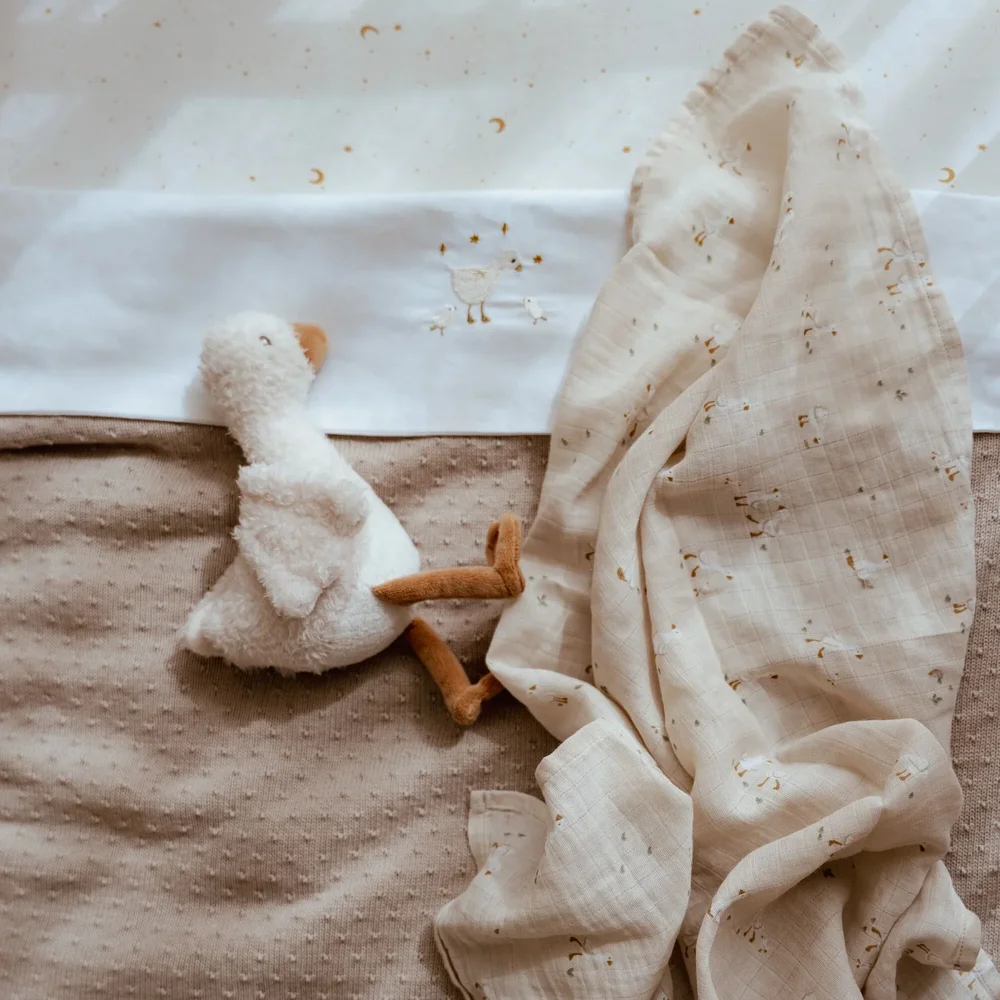 Swaddle doek hydrofiel 120x120 Little Goose