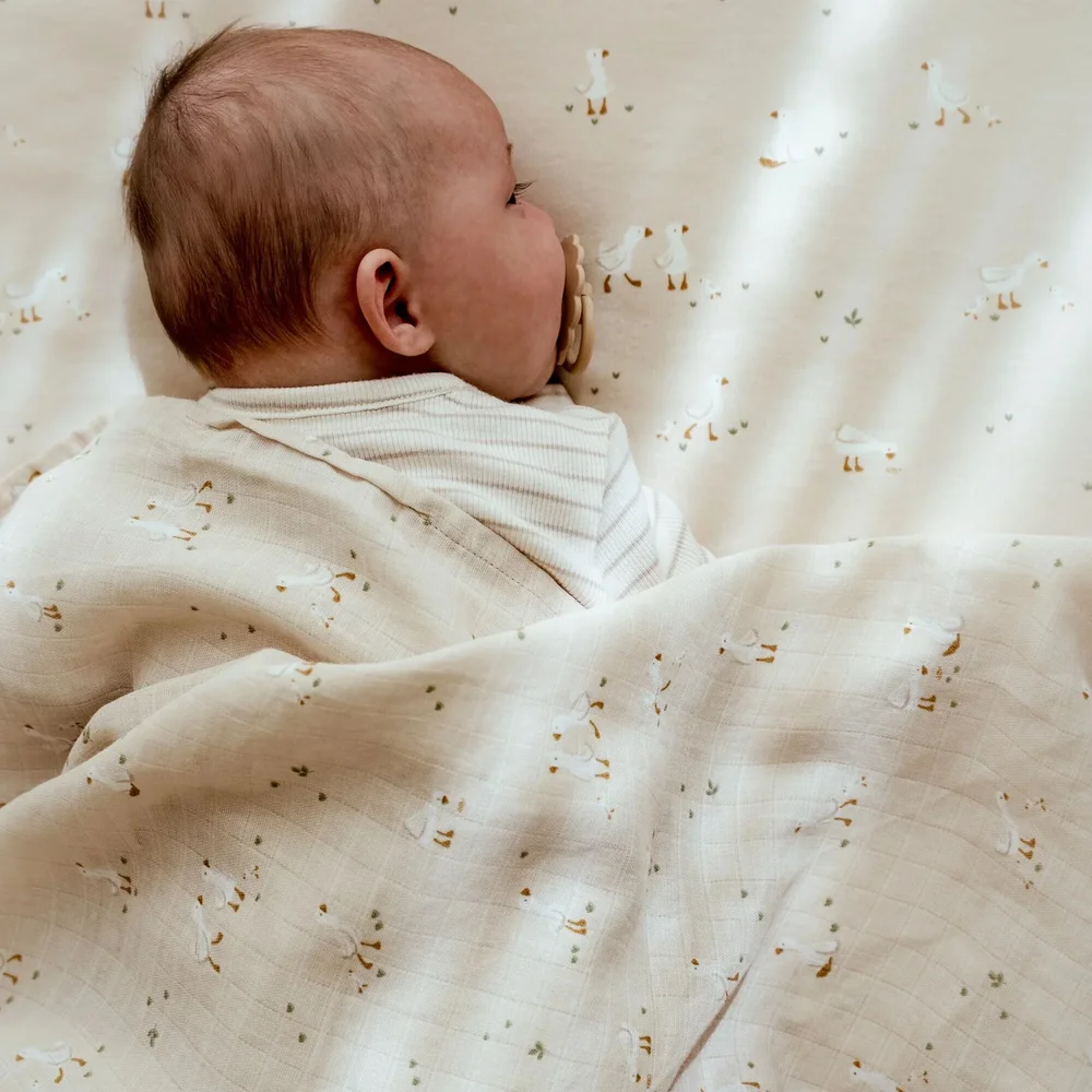 Swaddle doek hydrofiel 120x120 Little Goose