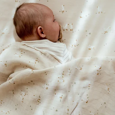 Swaddle doek hydrofiel 120x120 Little Goose