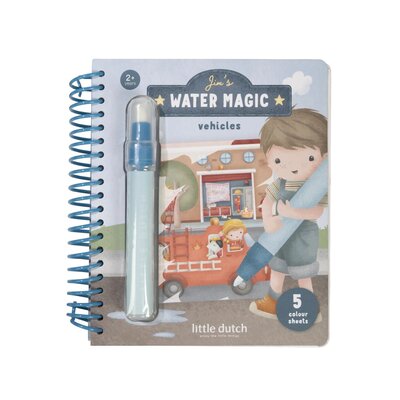 Waterkleurboek - Jim's Voertuigen