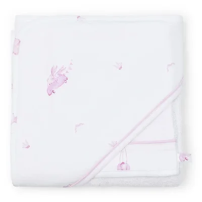 Badcape & washandje Dieren Pink Dreams