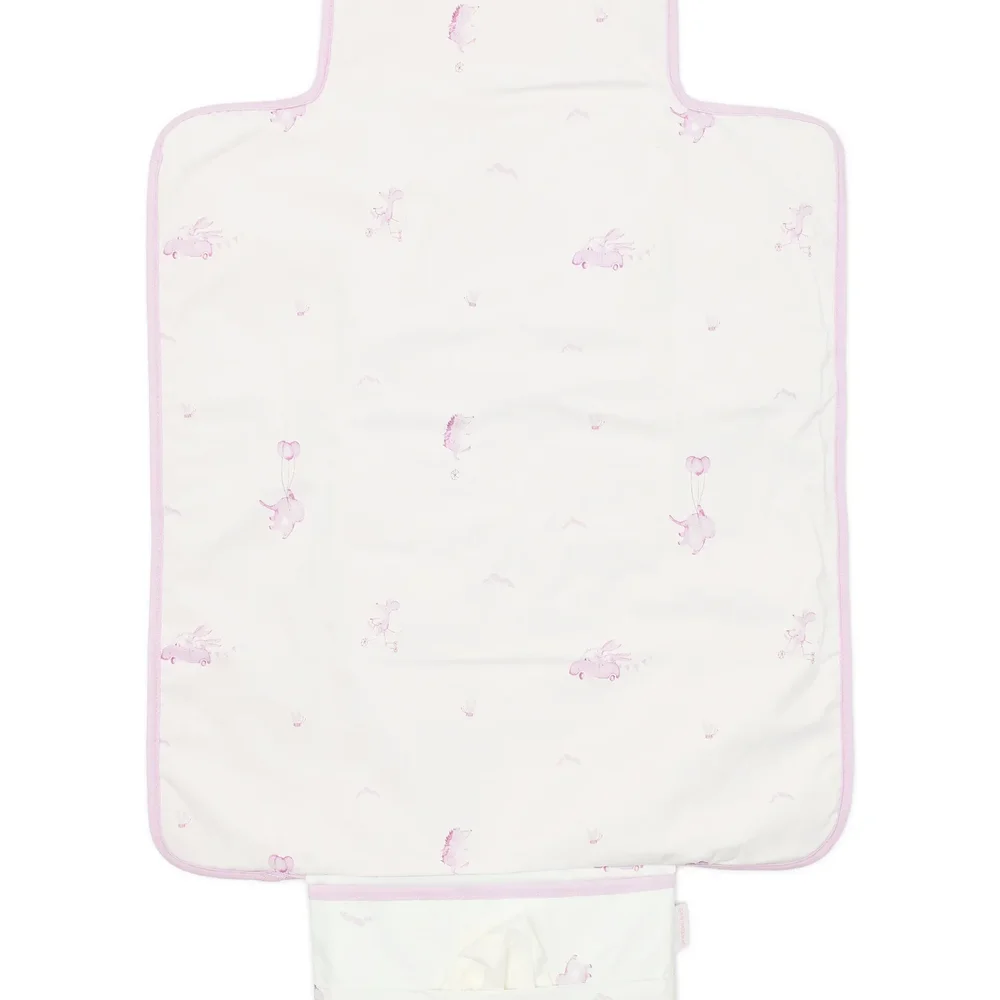 Verschoonmatje voor onderweg Pink Dreams