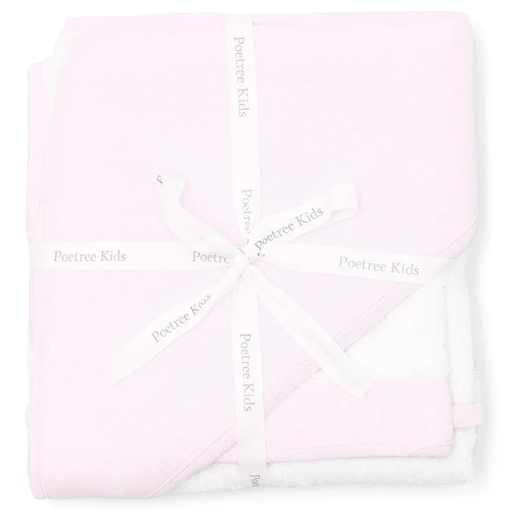 Badcape & washandje Soft Pink Pink Dreams